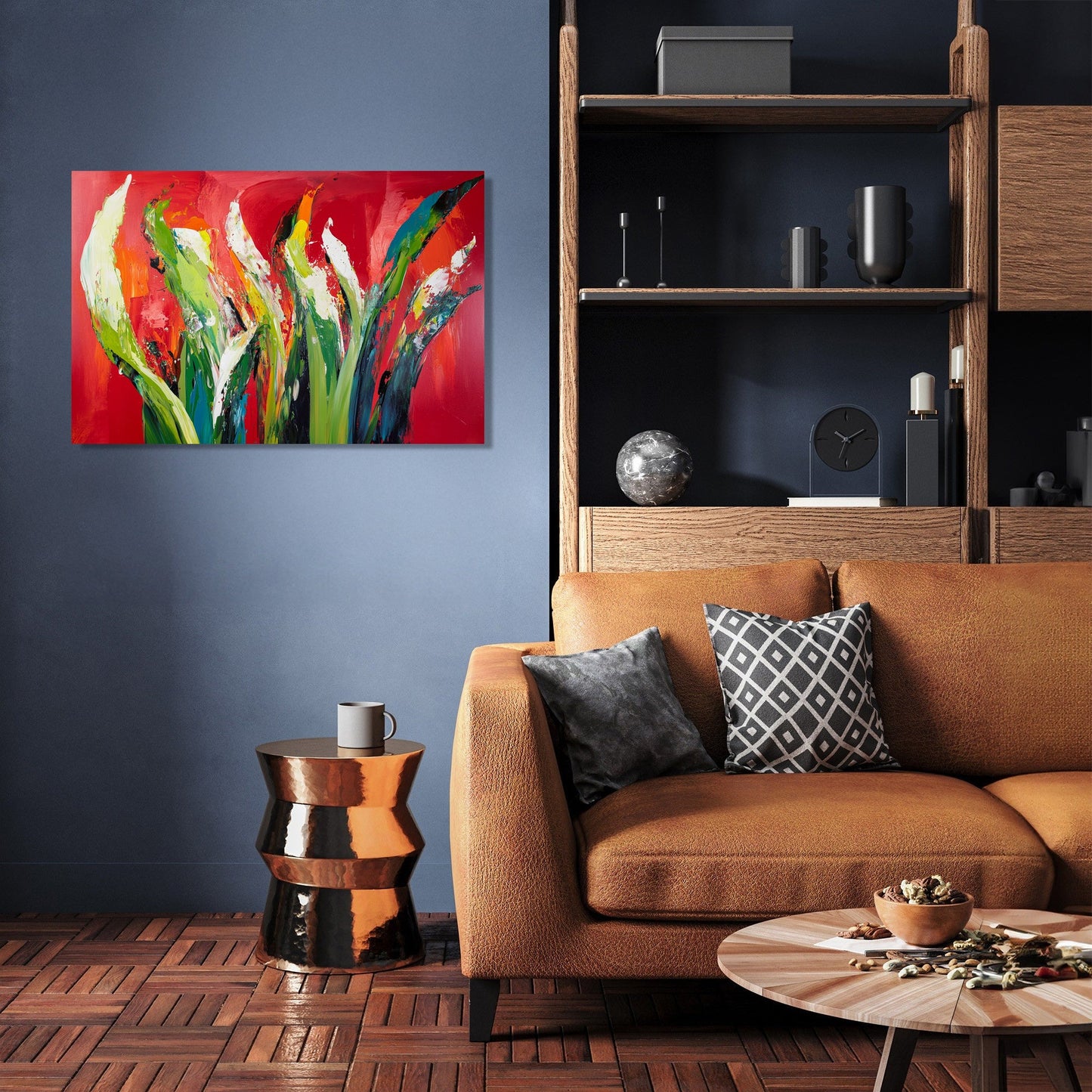 Leek Symphony Canvas
