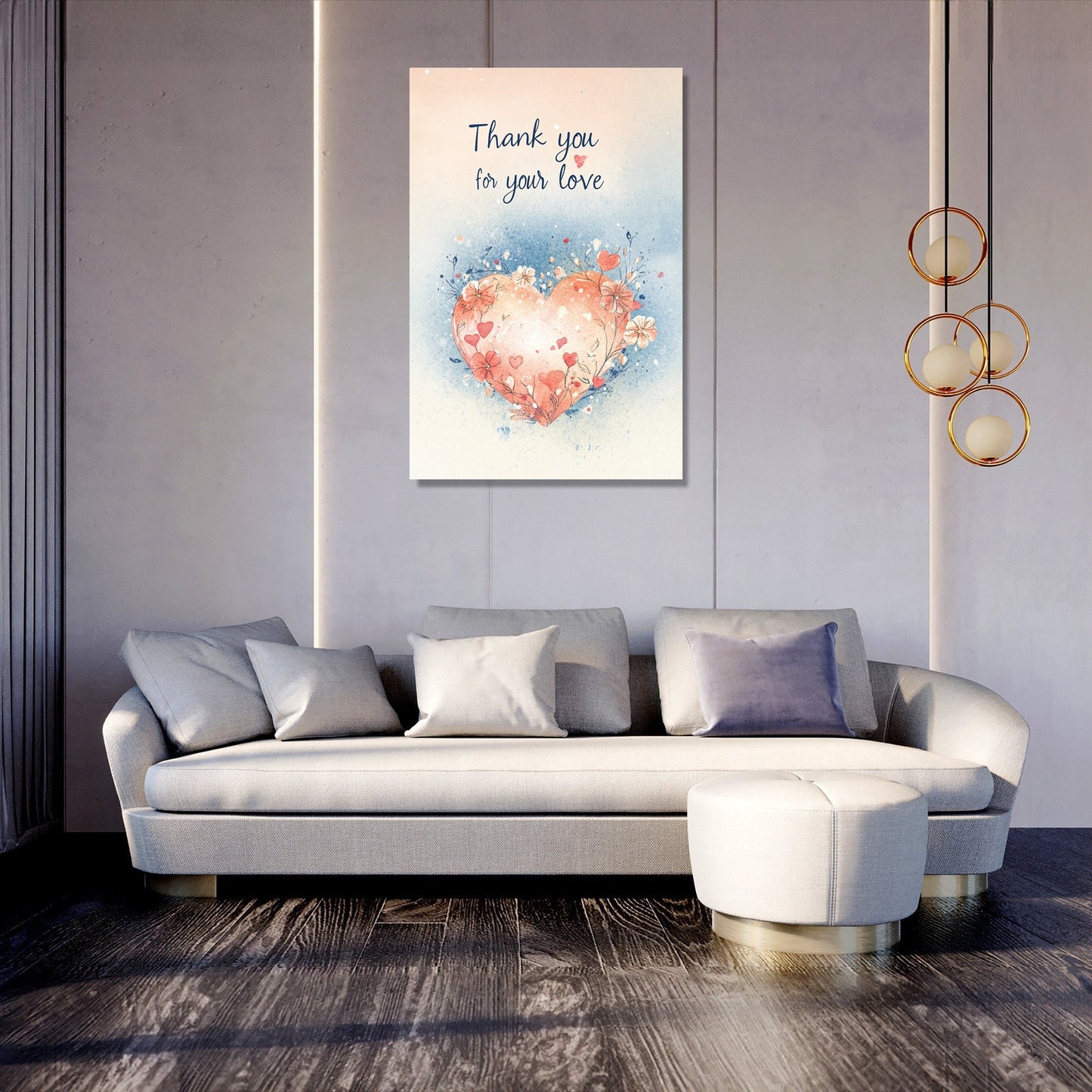 Heartfelt Gratitude Canvas
