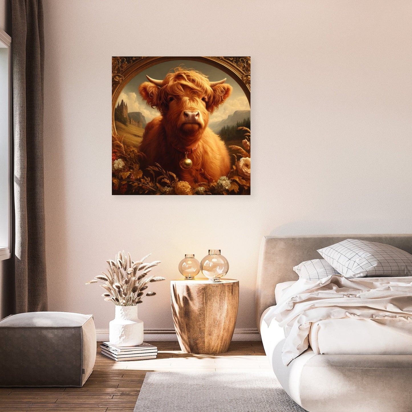 Victorian Highland Grace Canvas