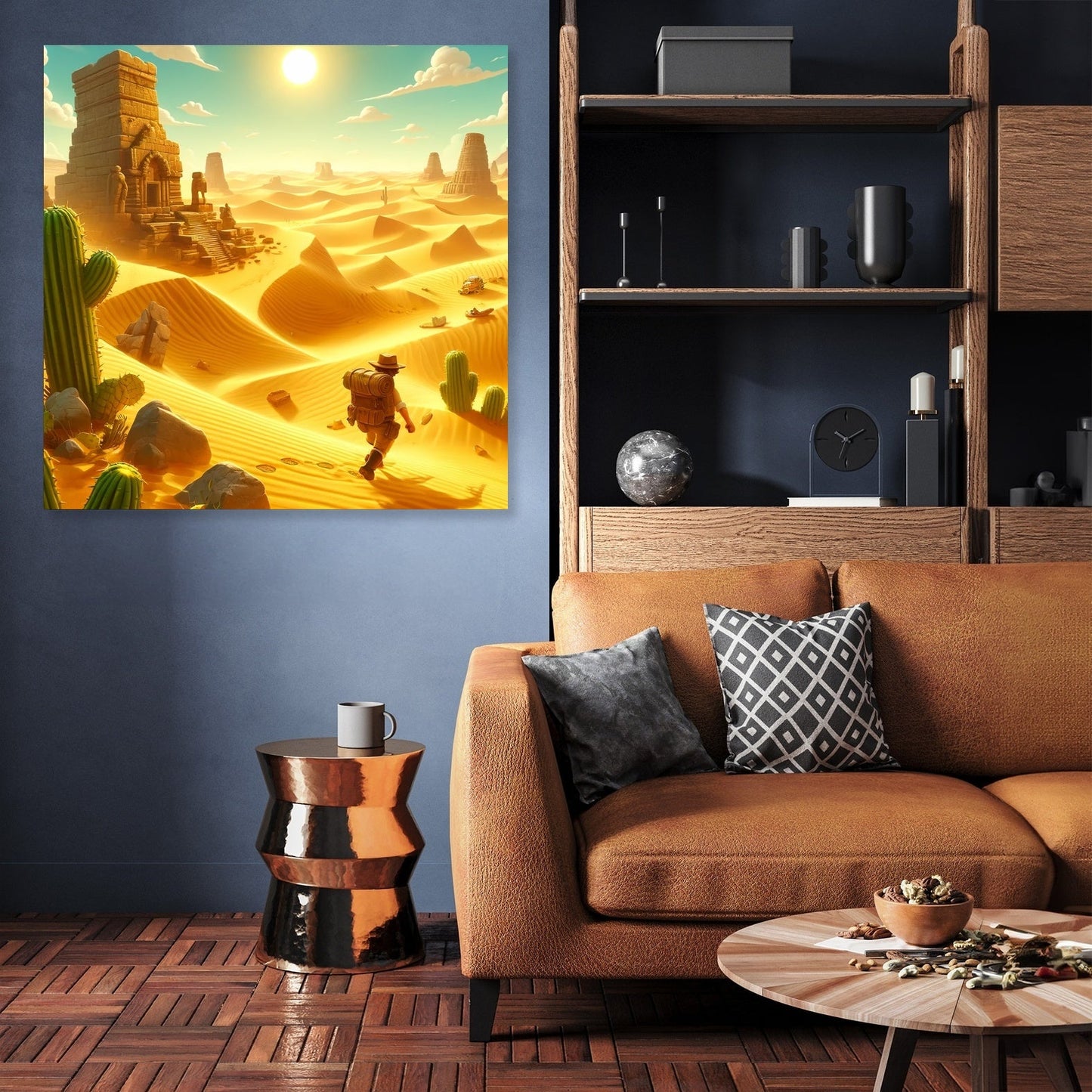 Desert Dune Adventure Canvas