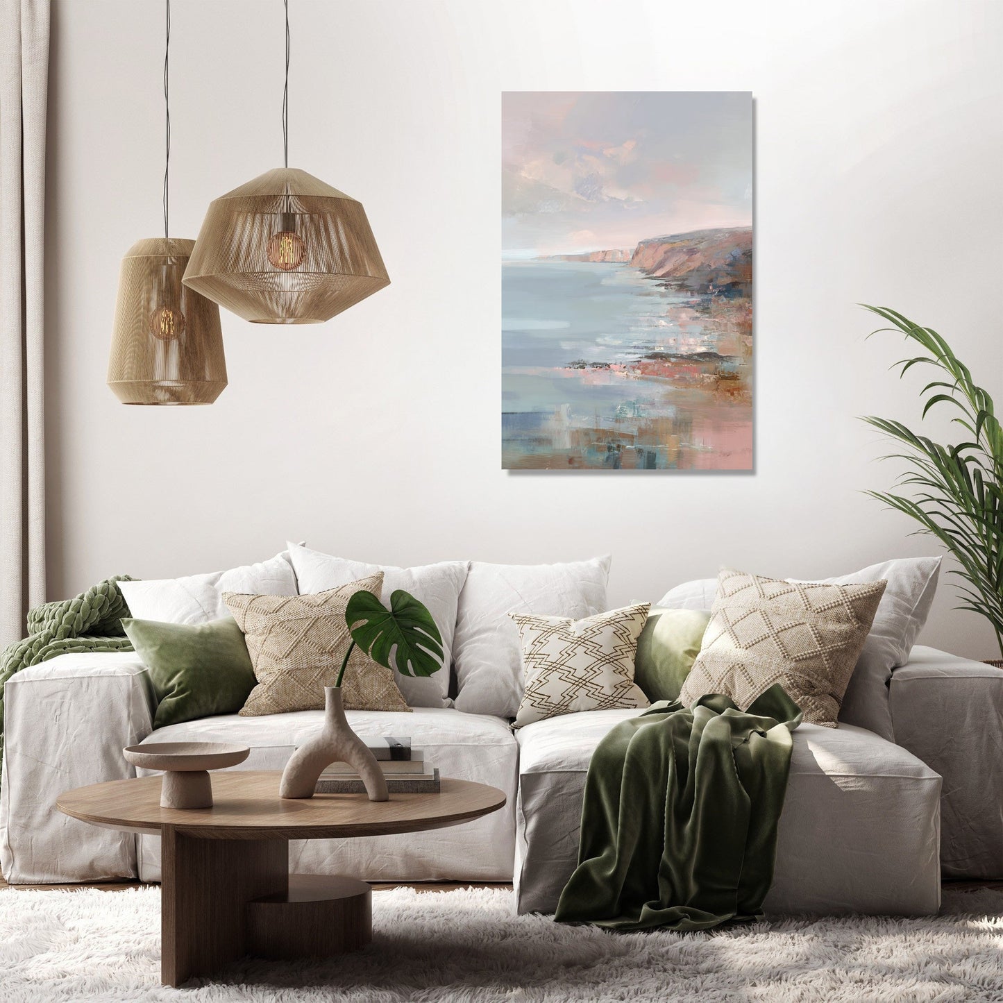 Rose Cliffs Canvas