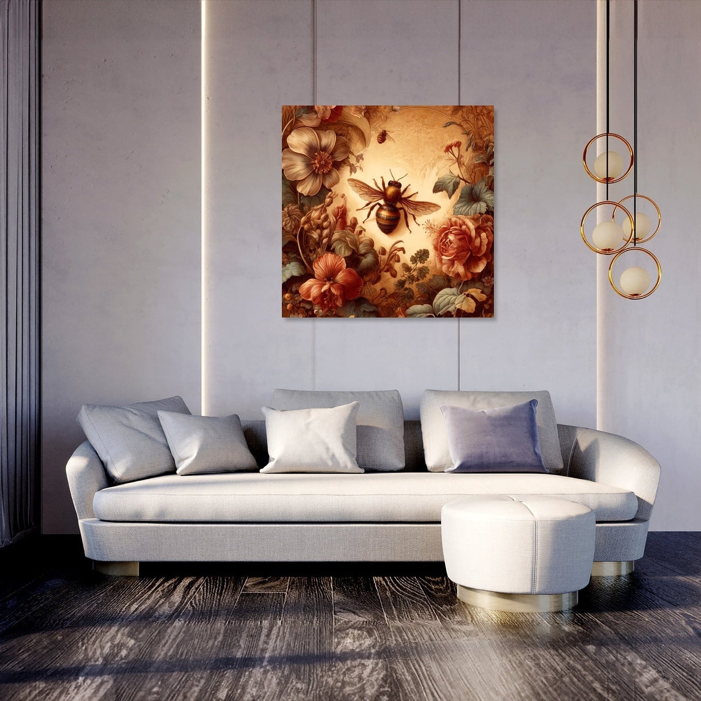 Whims of the Victorian Bee Canvas