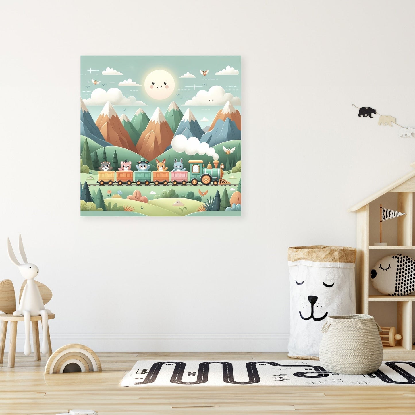Mountain Express Canvas