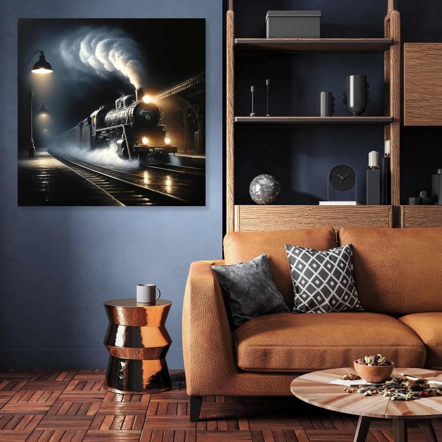 Night Departure Canvas