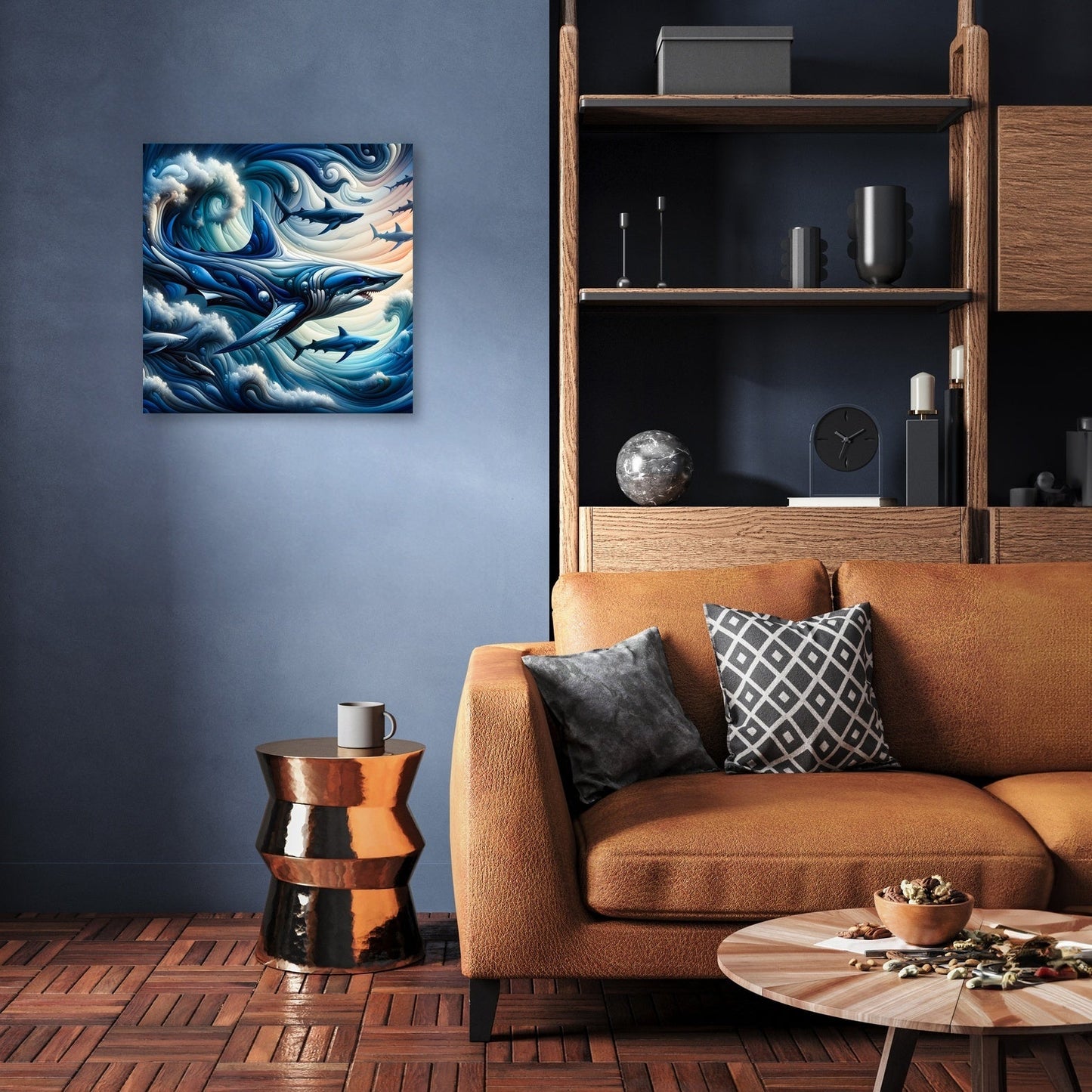 The Shark's Ballet Canvas