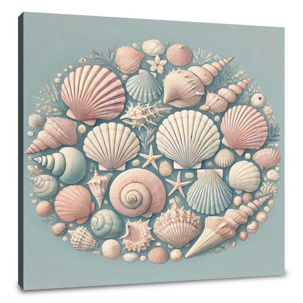 Coastal Treasures Canvas