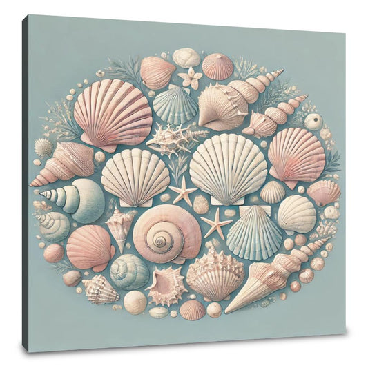 Coastal Treasures Canvas
