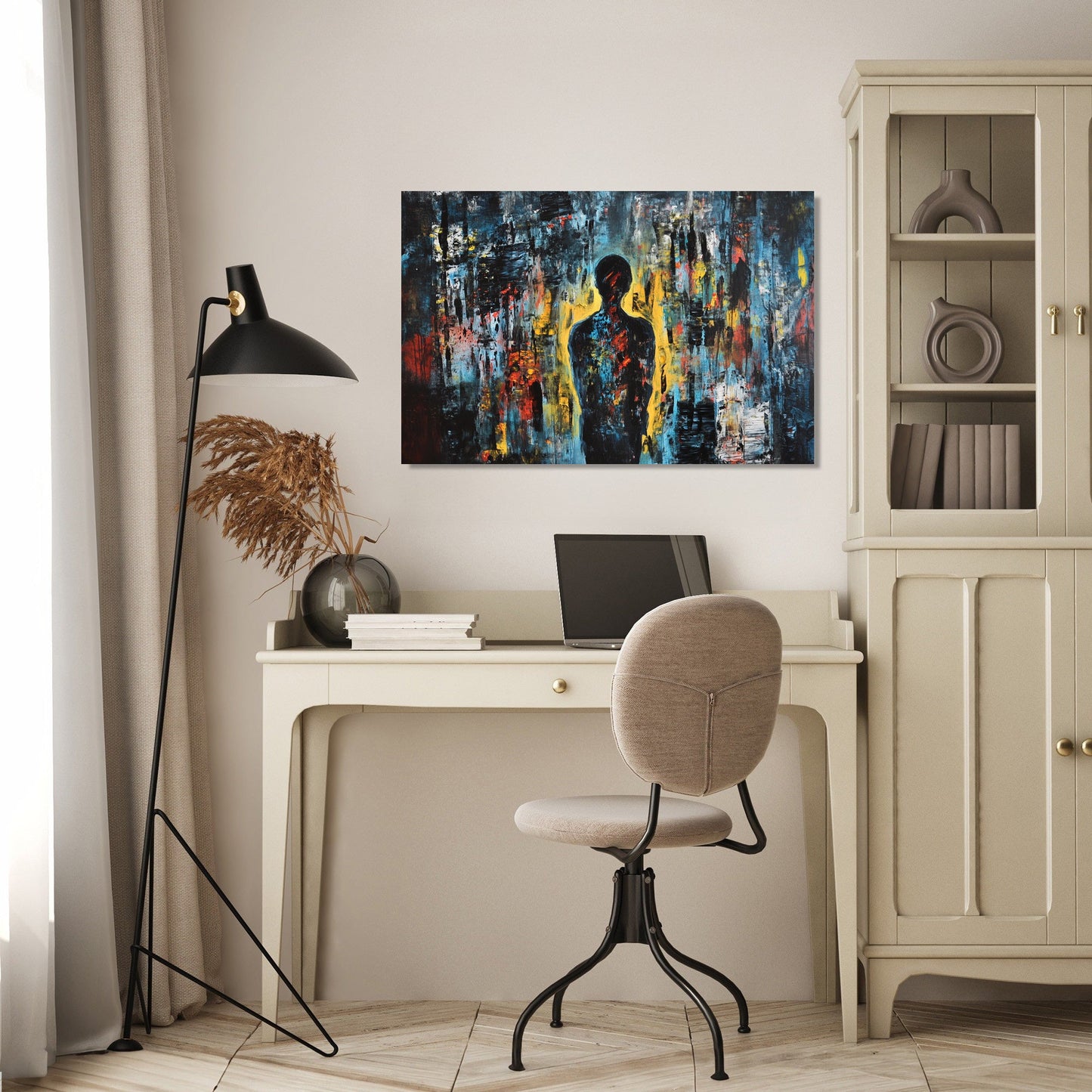 Longing Figure Canvas