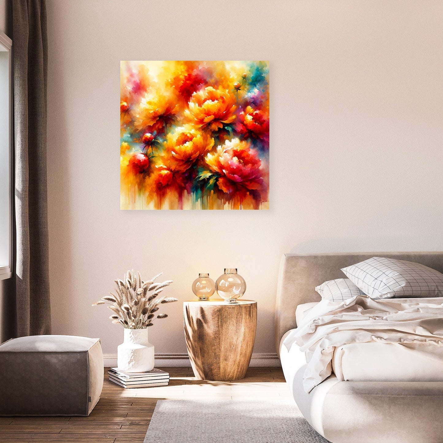 Eternal Peony Canvas
