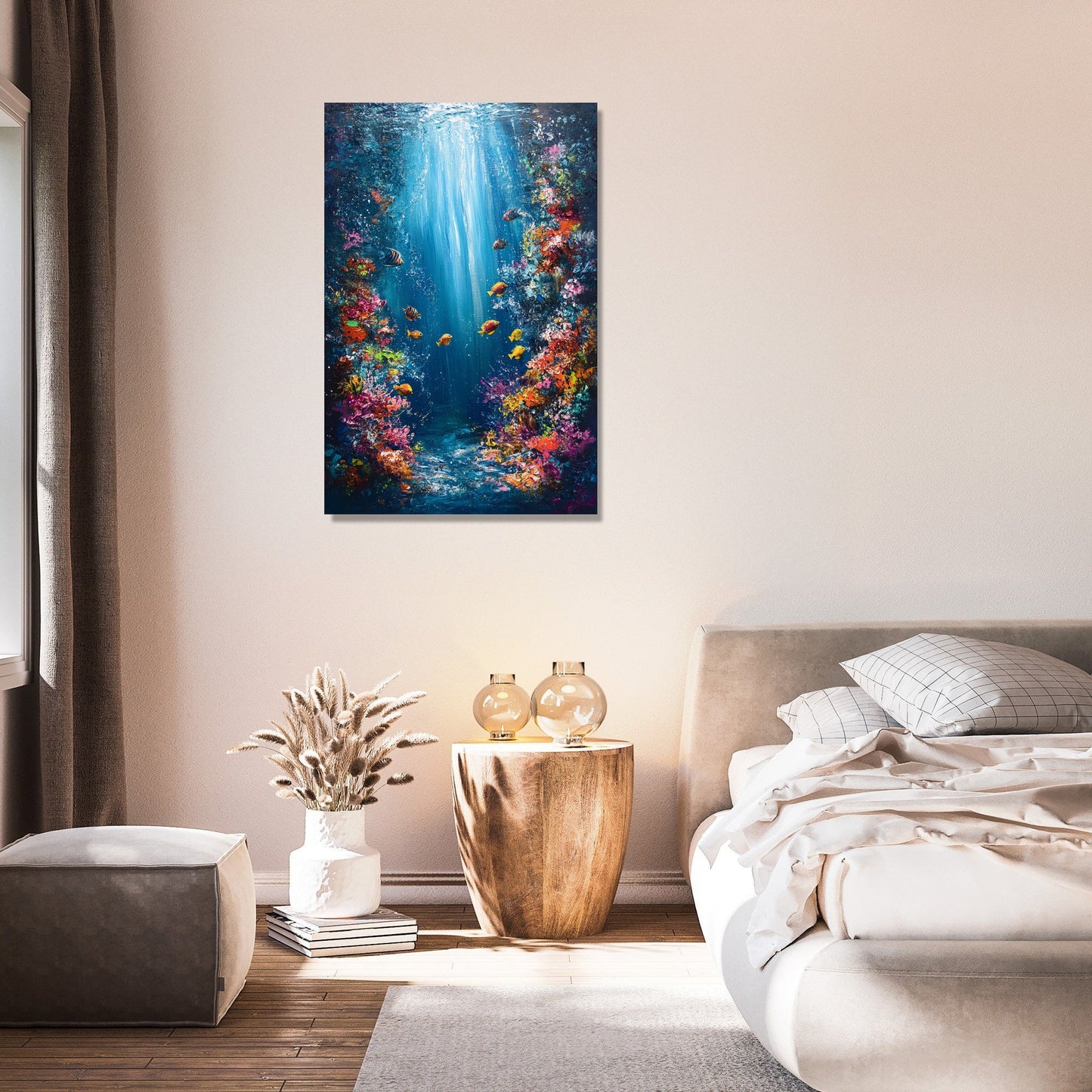Vibrant Reefs Canvas
