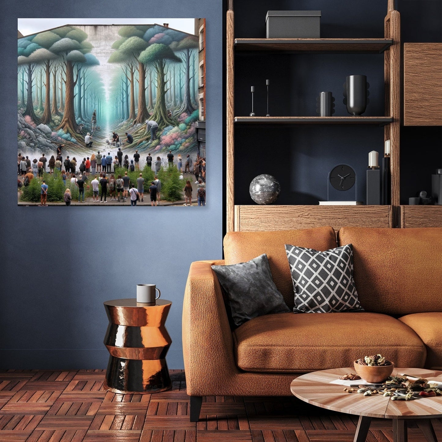 Forest Mural Oasis Canvas