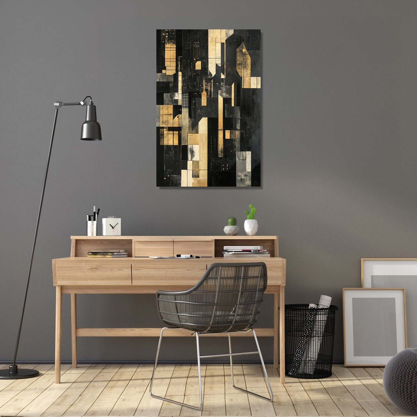 Midnight Metropolis Canvas