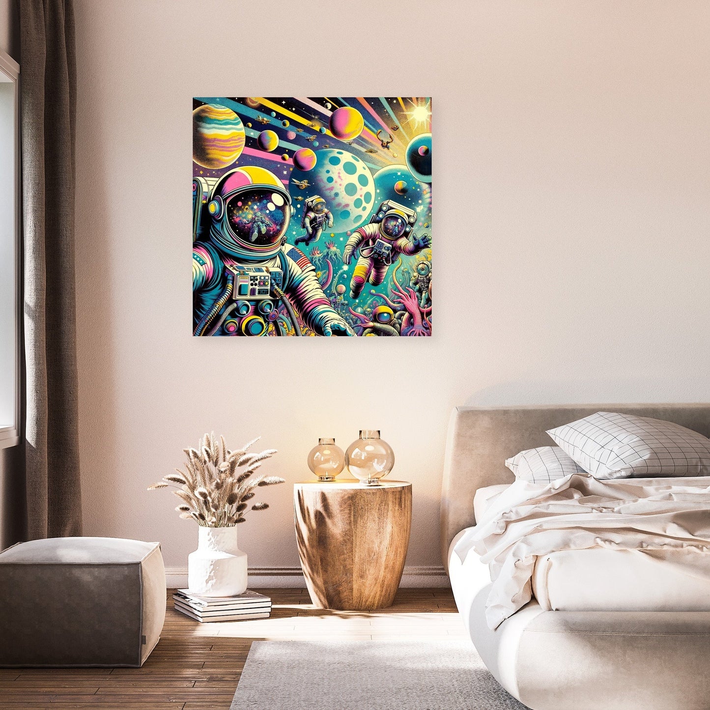 Cosmic Pop Odyssey Canvas