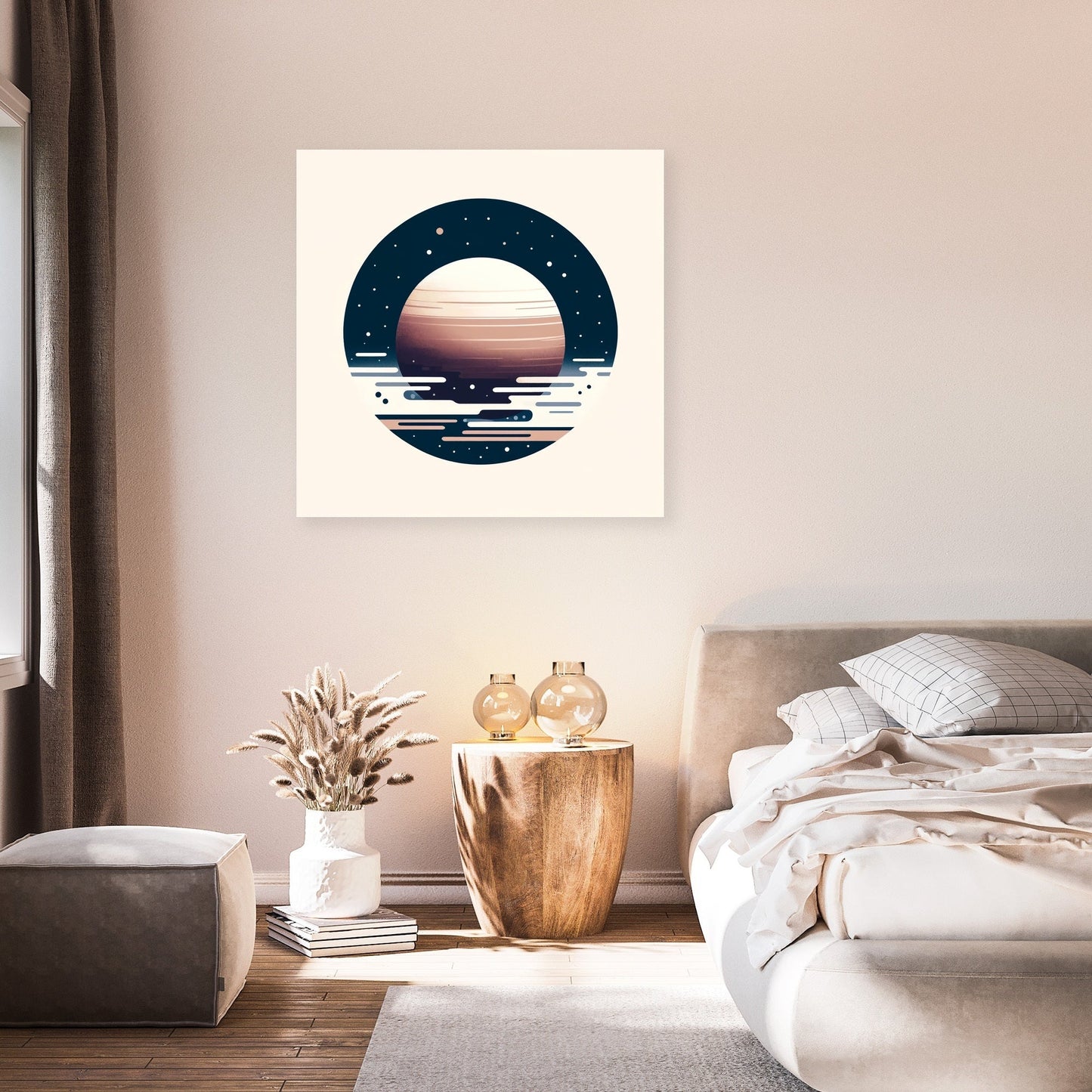 Silent Cosmos Canvas