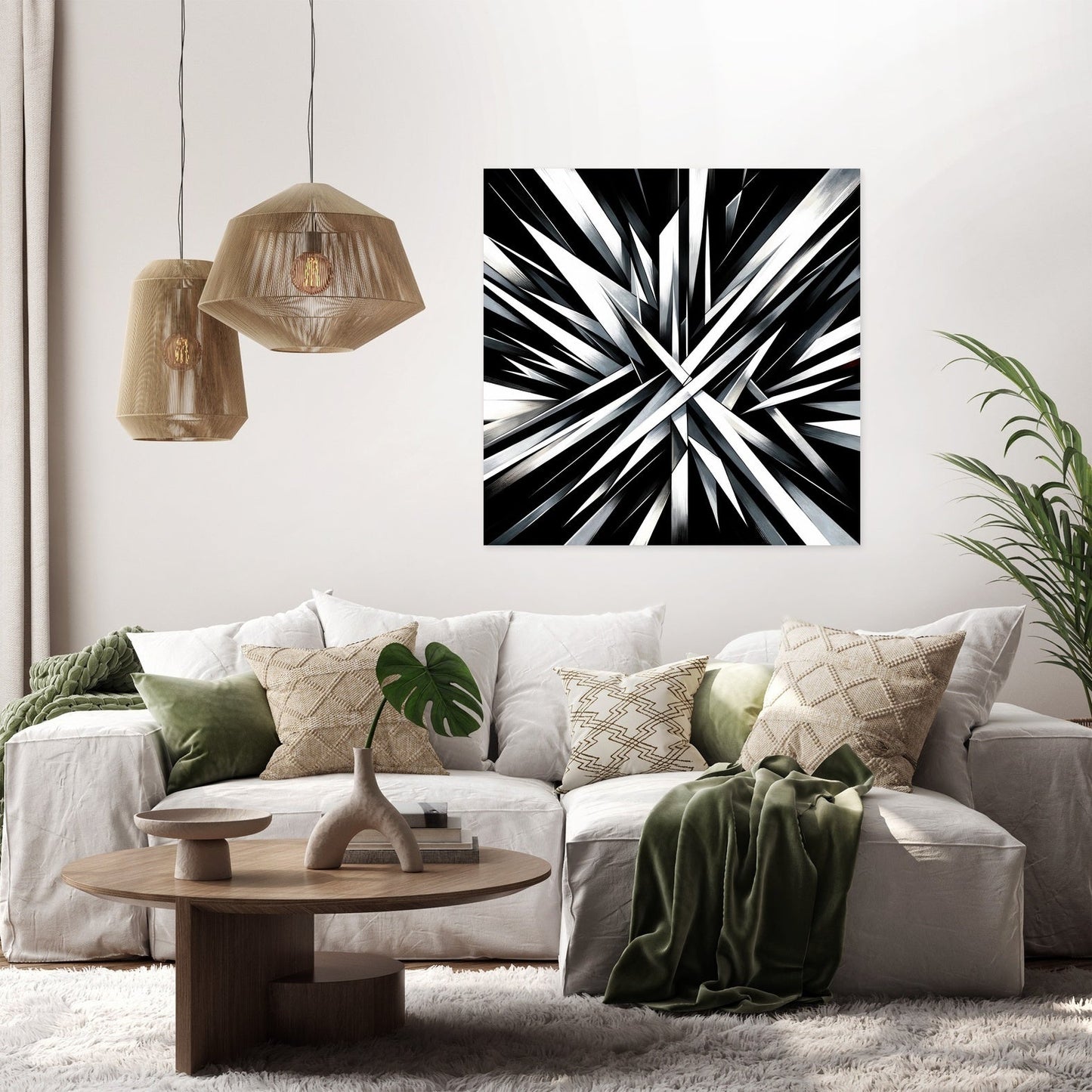 Tension Strained Canvas