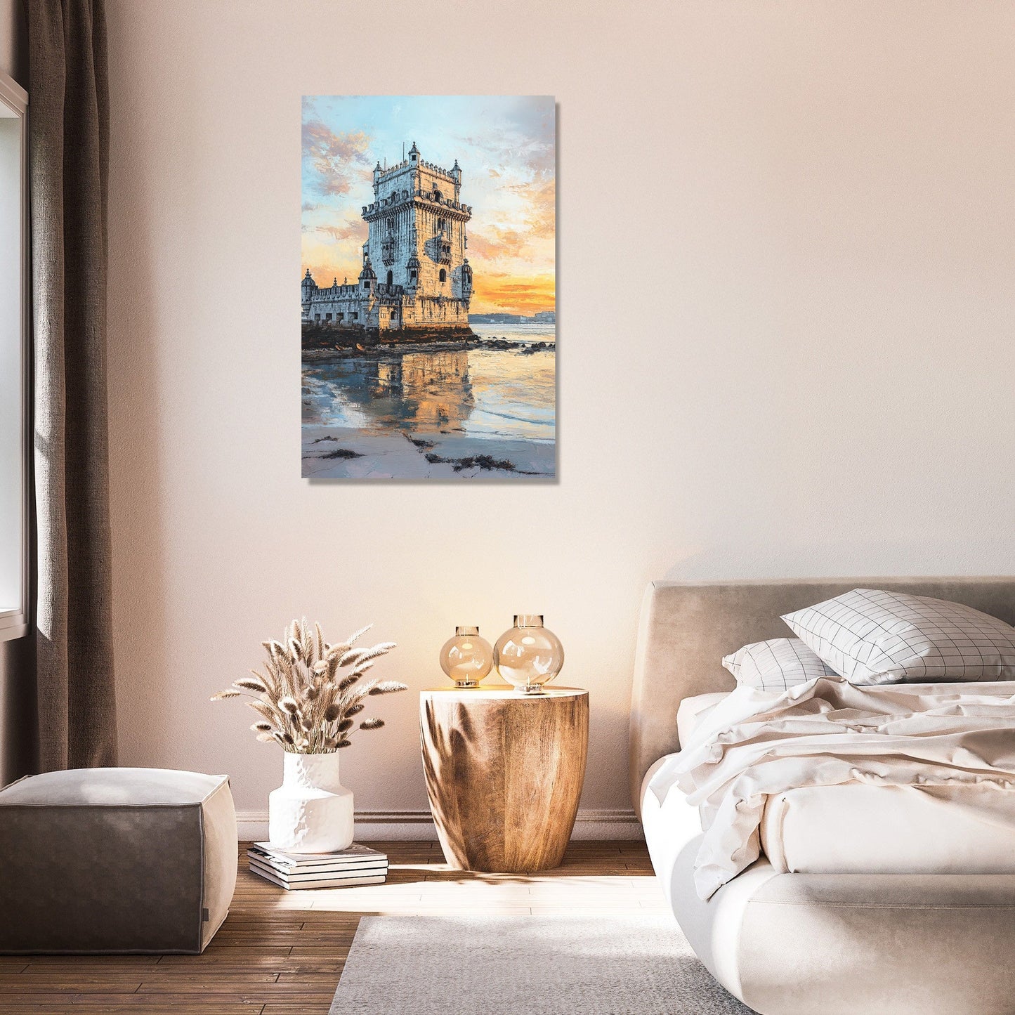 Belém Tower Sunrise Canvas