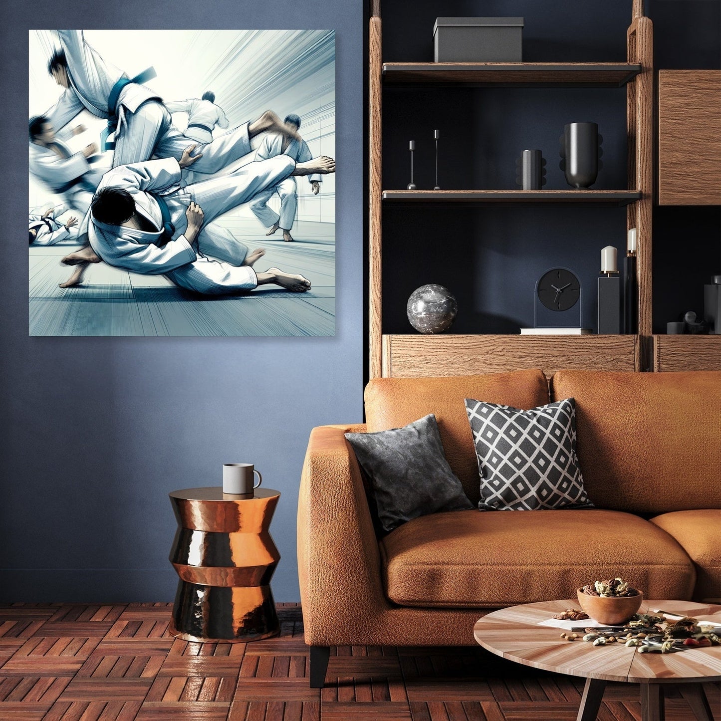 Judo Motion Canvas