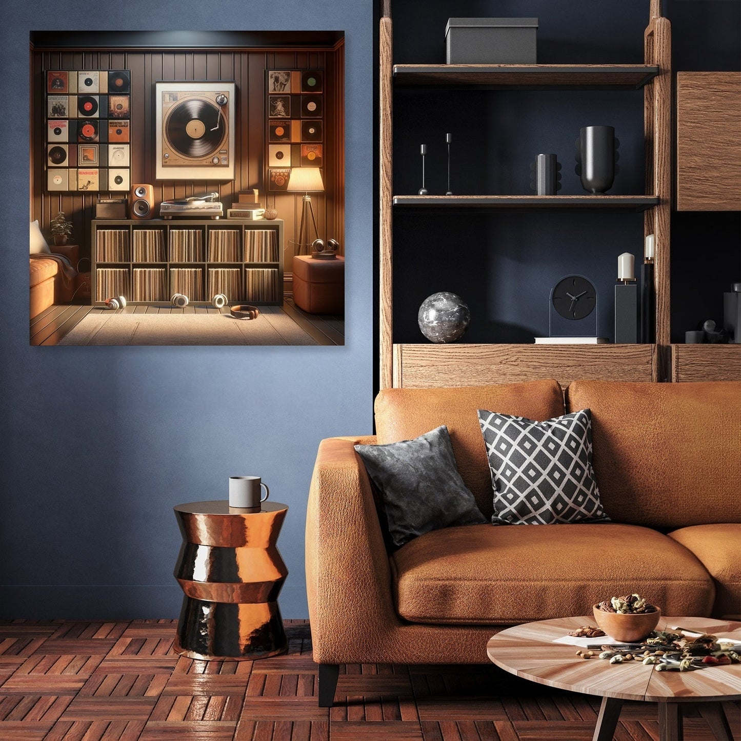 Vinyl Nostalgia Canvas