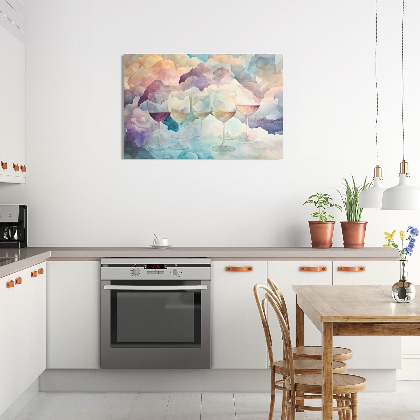 Ethereal Wine Canvas