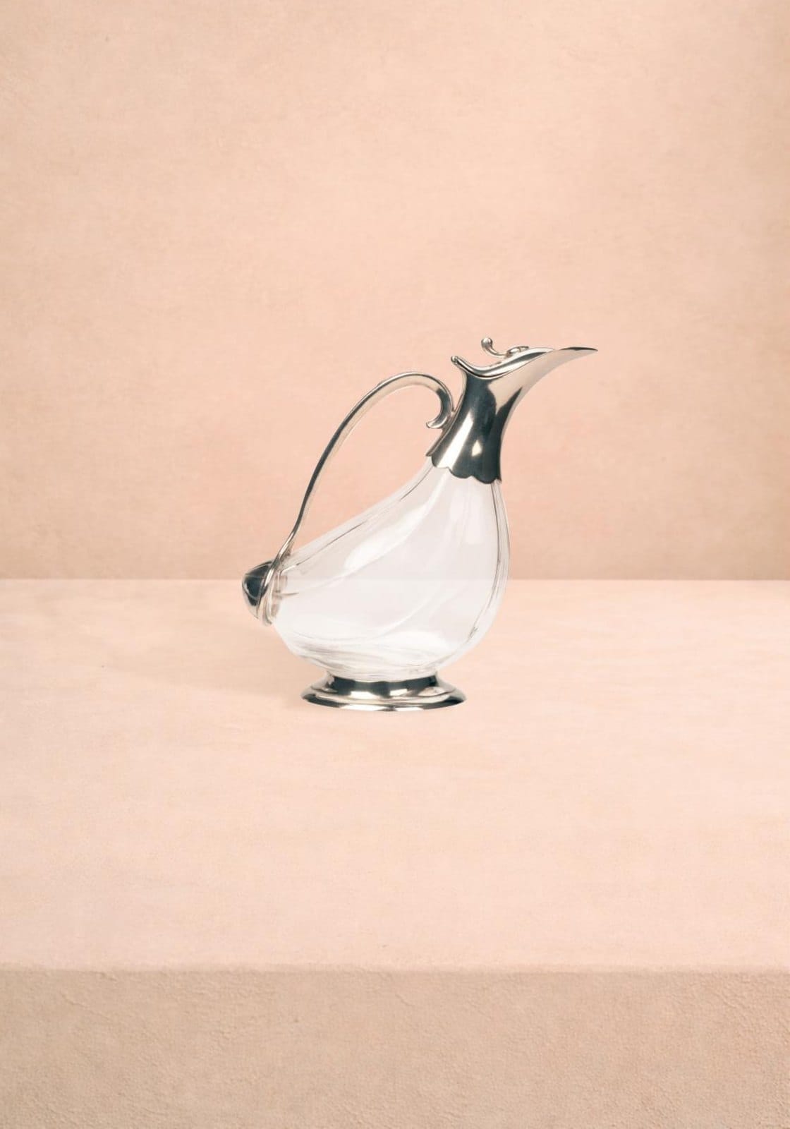 Silver Drake Crystal Decanter