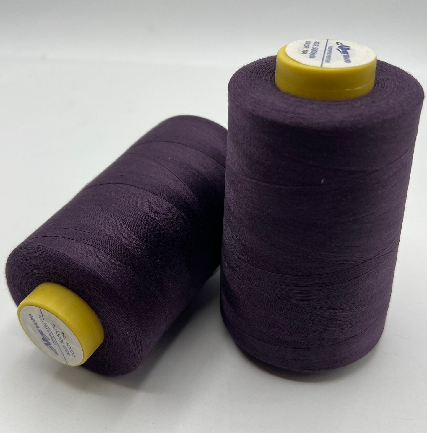 Deep Plum Purple Sewing Thread Spun Polyester 120's Overlocking 5000 Yards