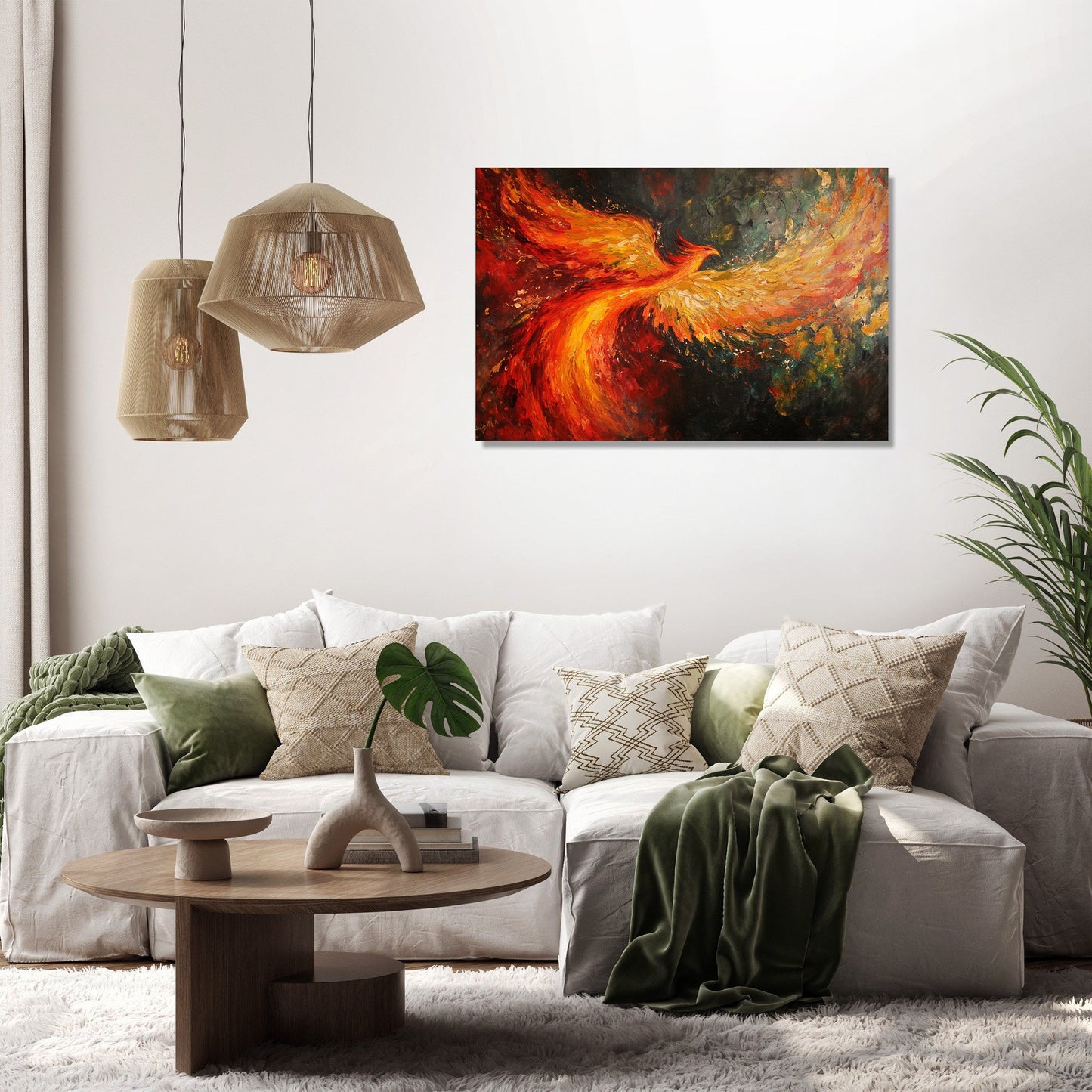 Phoenix Wings Canvas
