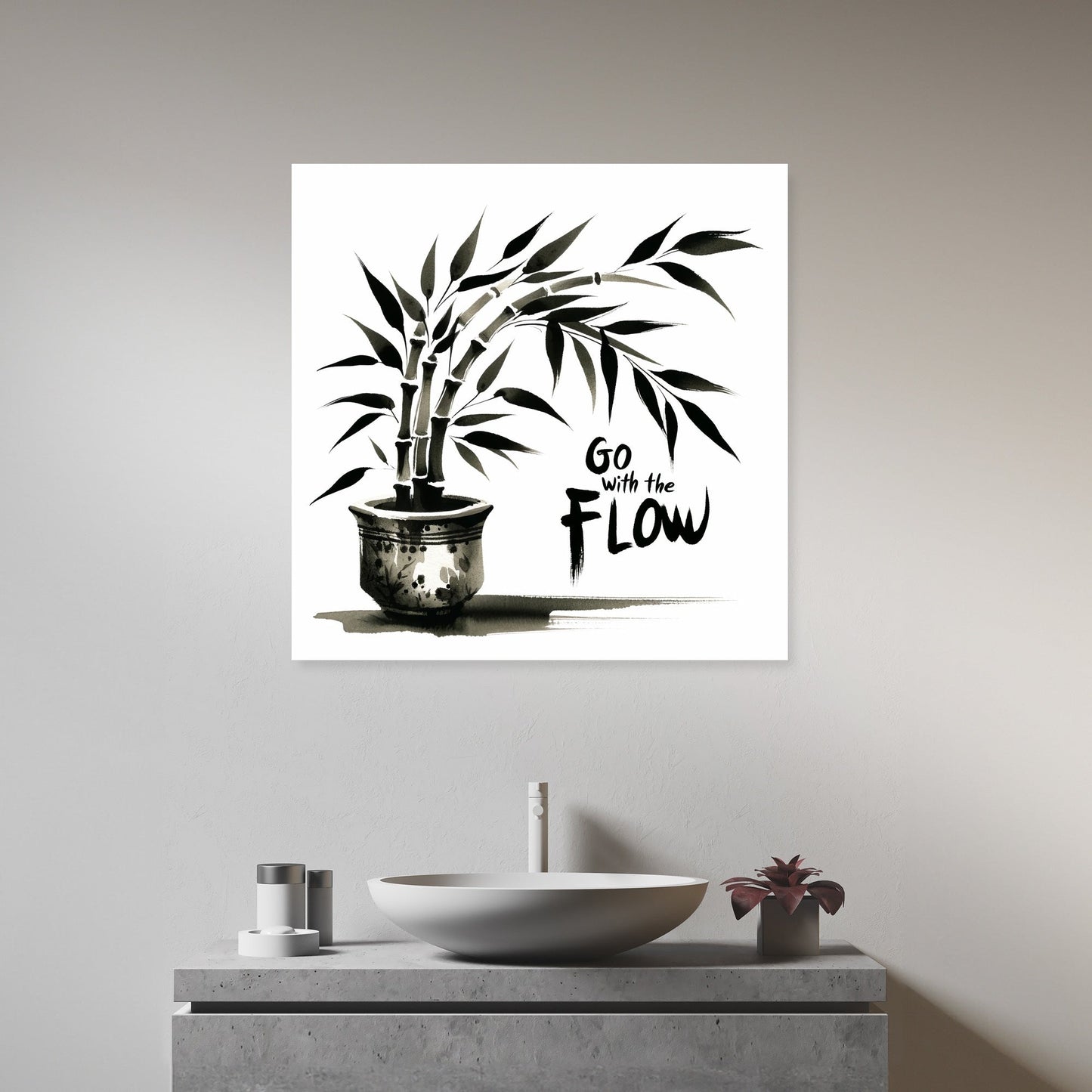 Bamboo Zen Canvas