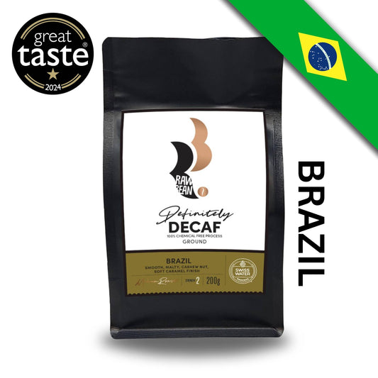 Definitely Decaf Brazilian Oberon Ground Coffee 200g