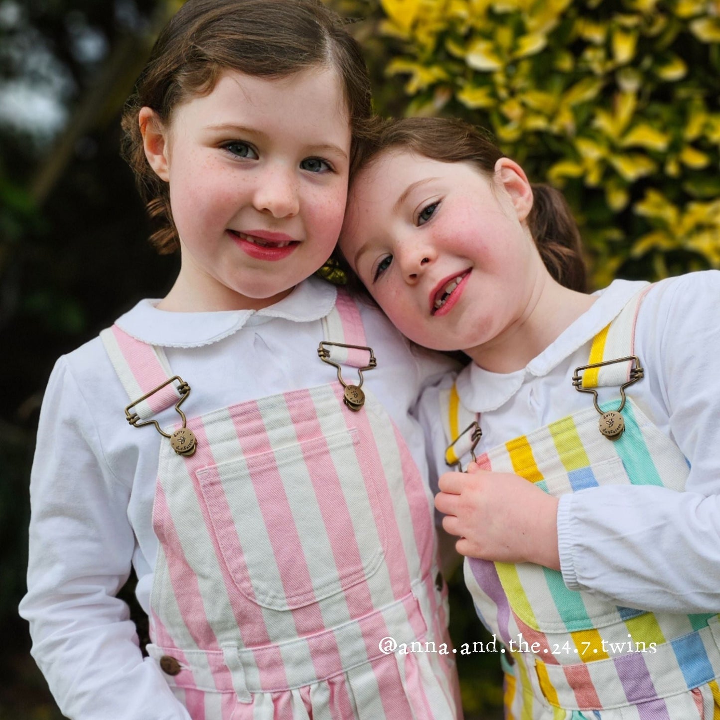 Classic Wide Stripe Dress - Pink