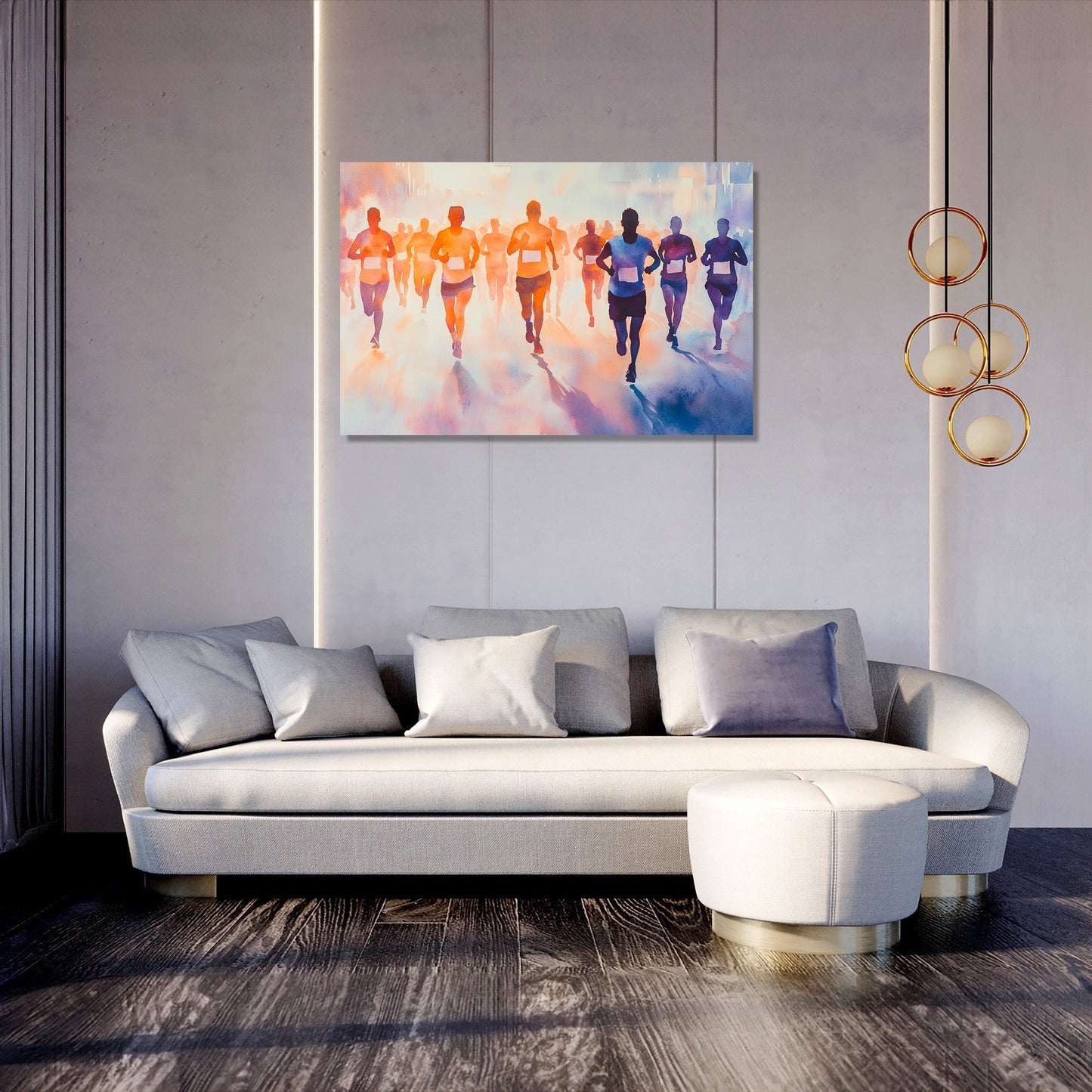 Triumph of the Race Canvas