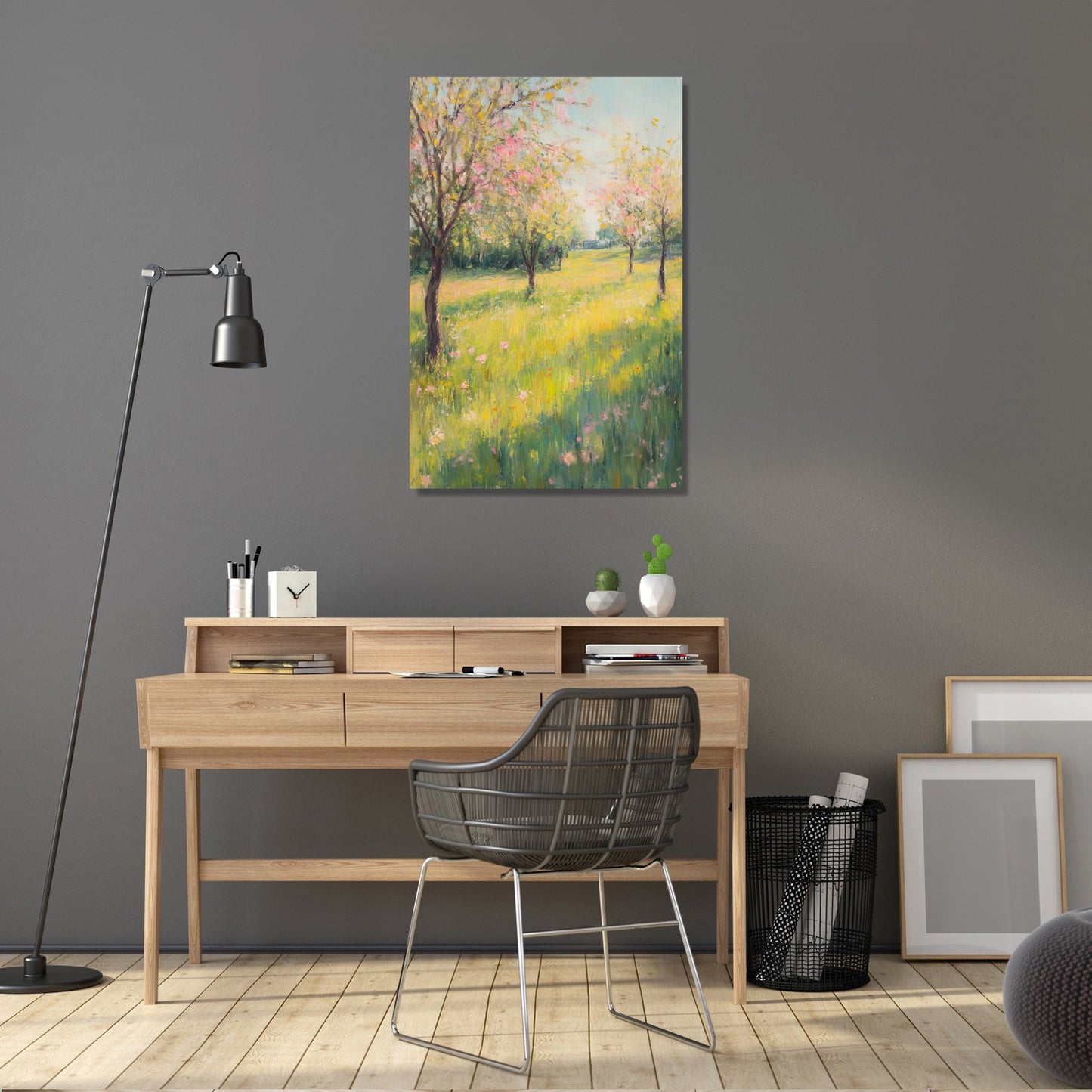 Delicate Spring Vista Canvas