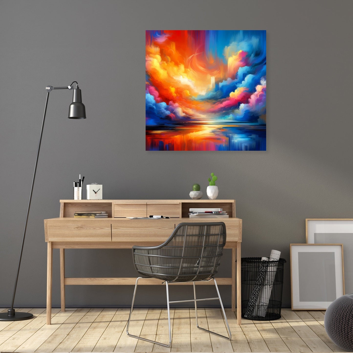 Calm Collision Canvas