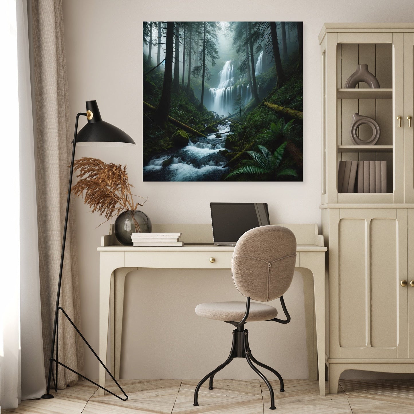 Waterfall Serenity Canvas