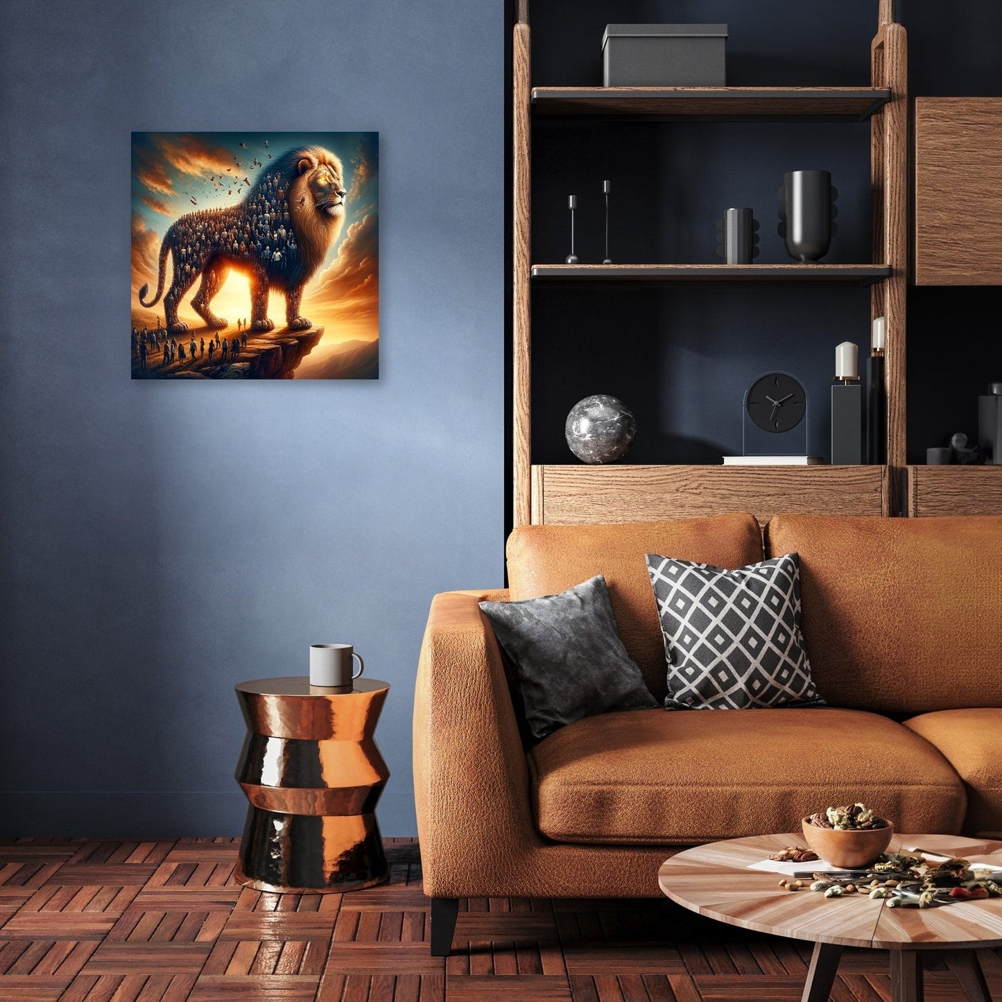 Lion's United Loyalty Canvas