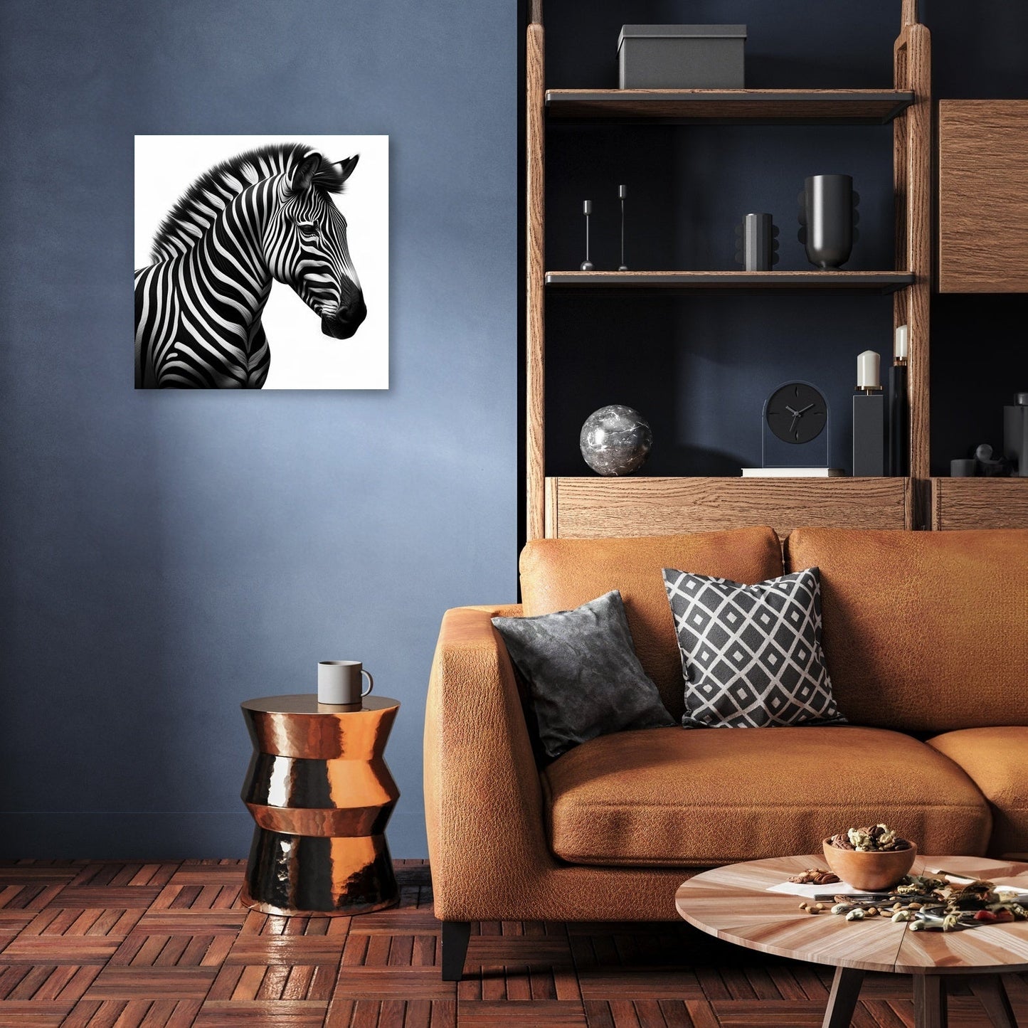 Zebra Essence Canvas