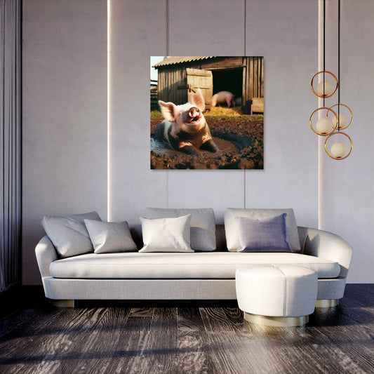 Muddy Bliss Canvas