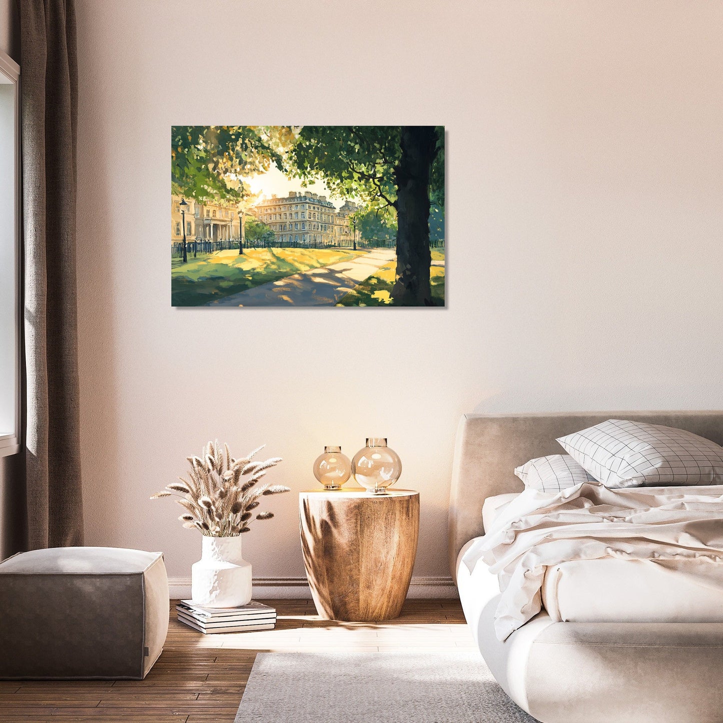 Radiant Royal Crescent Canvas