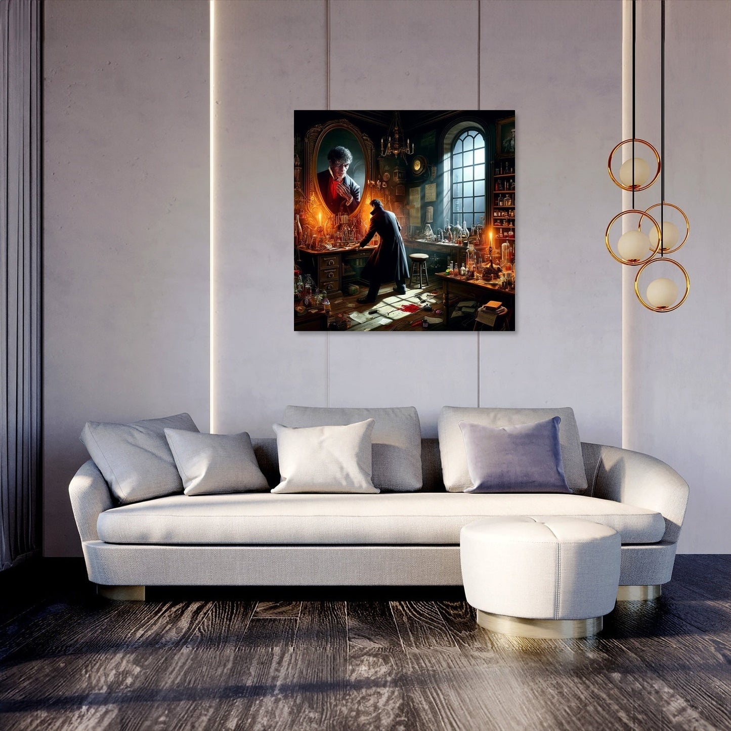 Reflections of Conflict Canvas