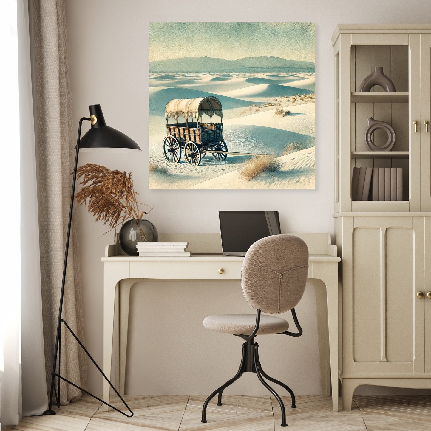 White Sands Serenity Canvas