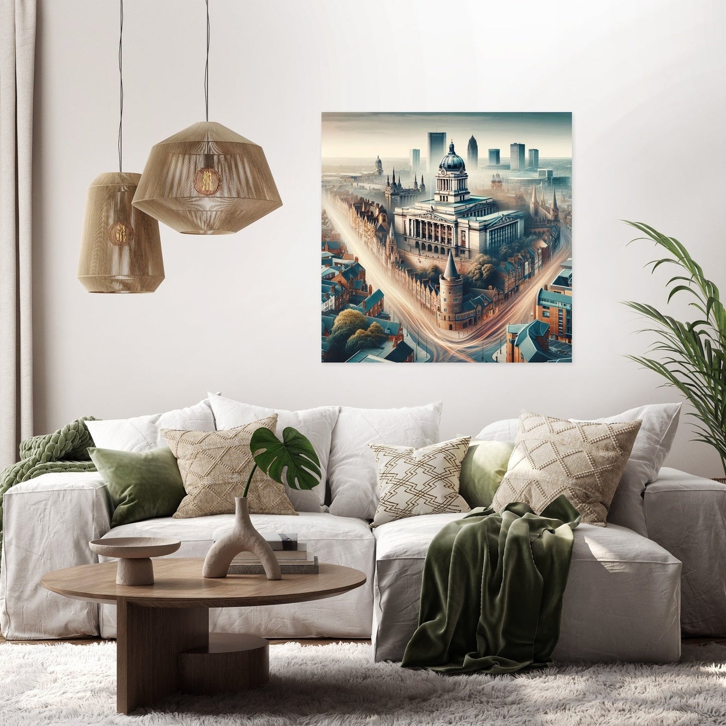 Historic Nottingham Canvas