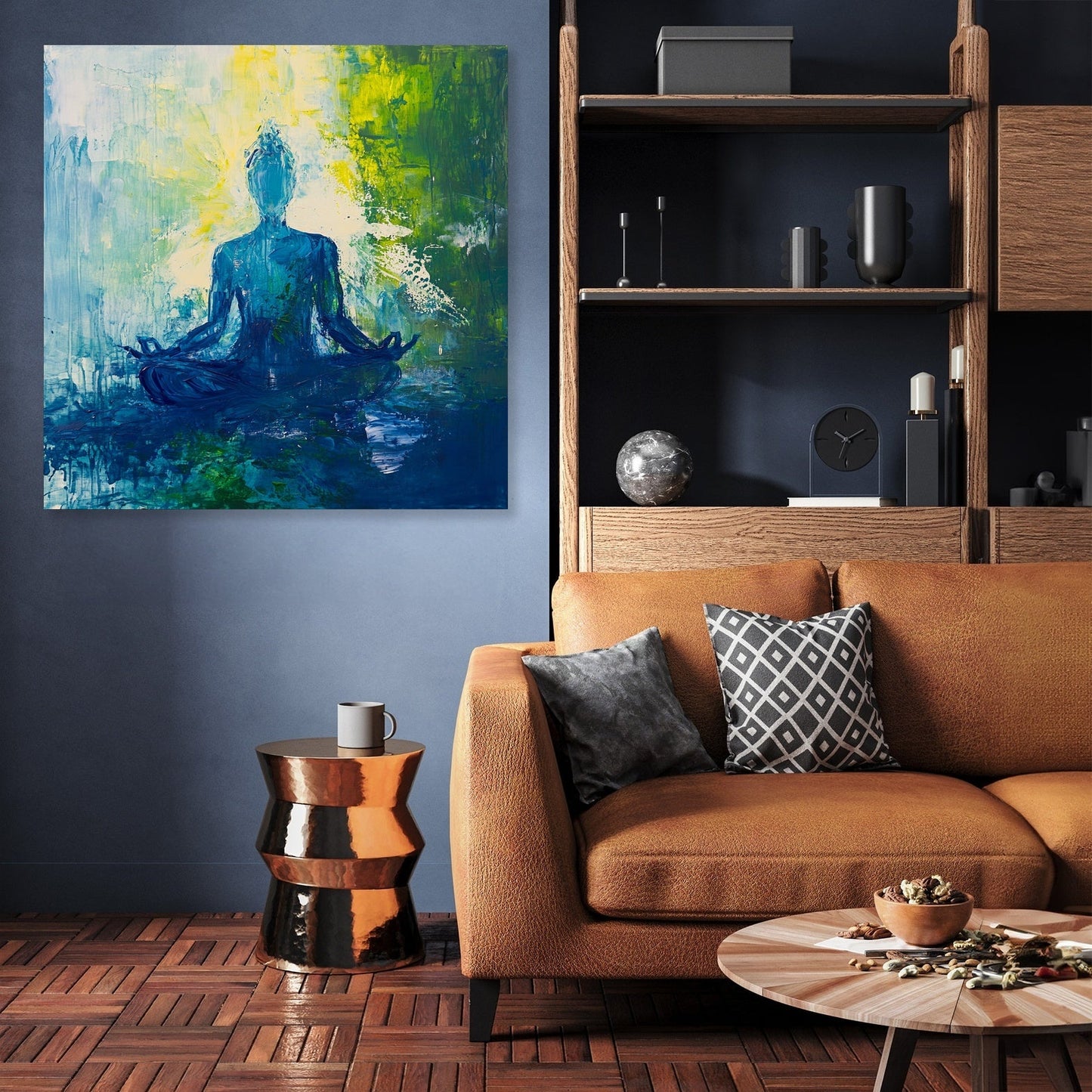 Mindfulness Meditative Canvas