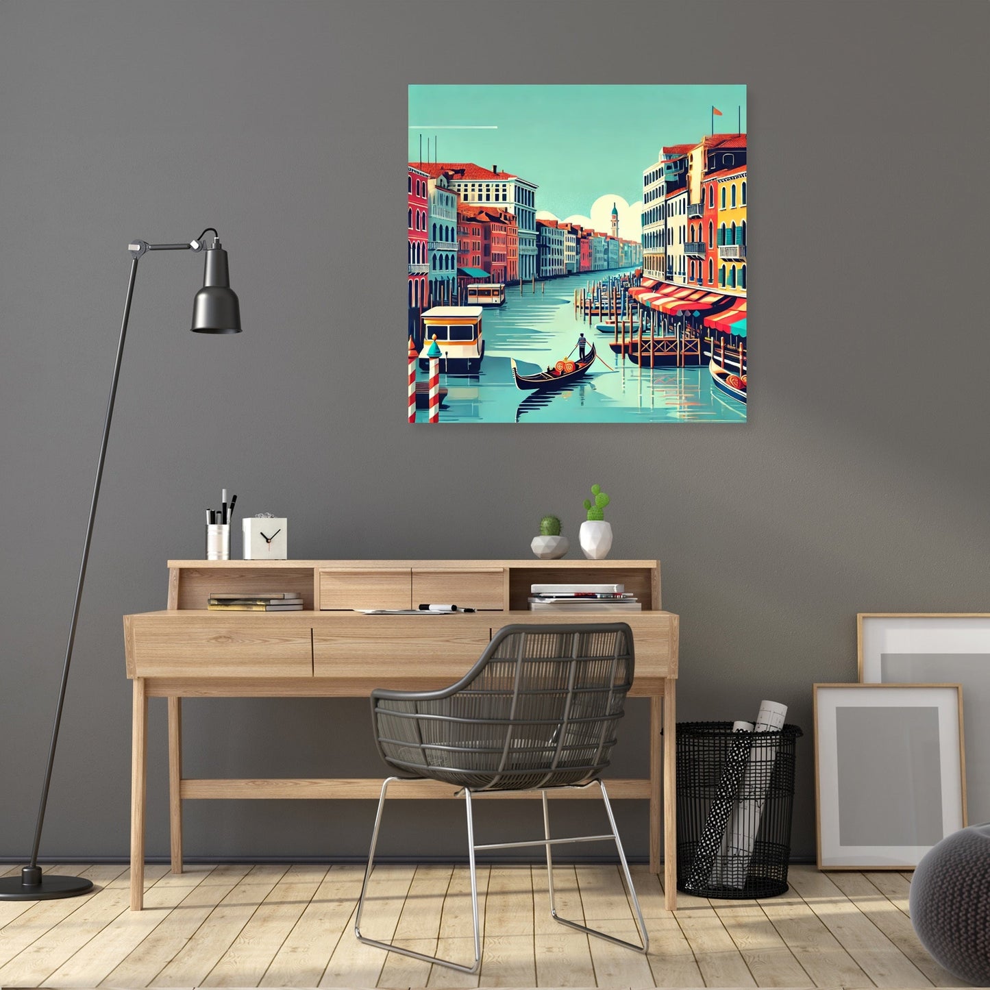 Venetian Vivid Canvas