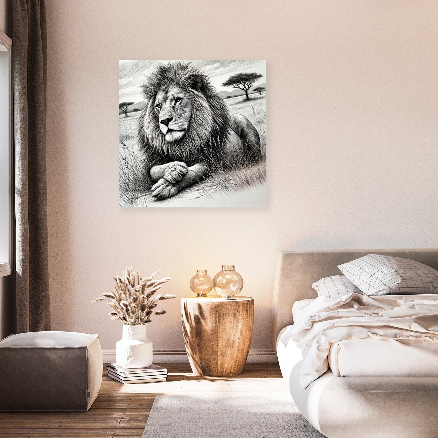 Serene Savannah Majesty Canvas