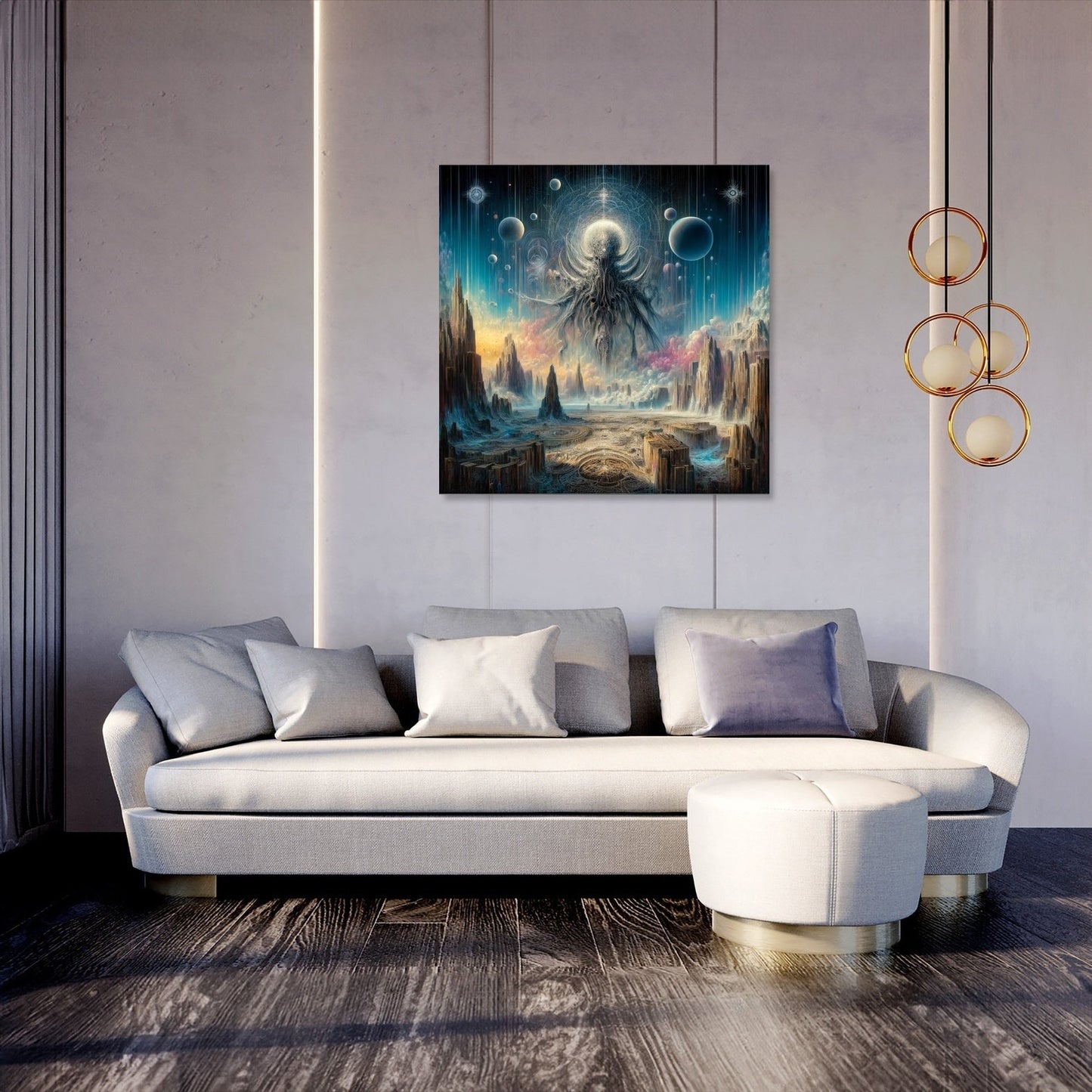 Nyarlathotep's Descent Canvas