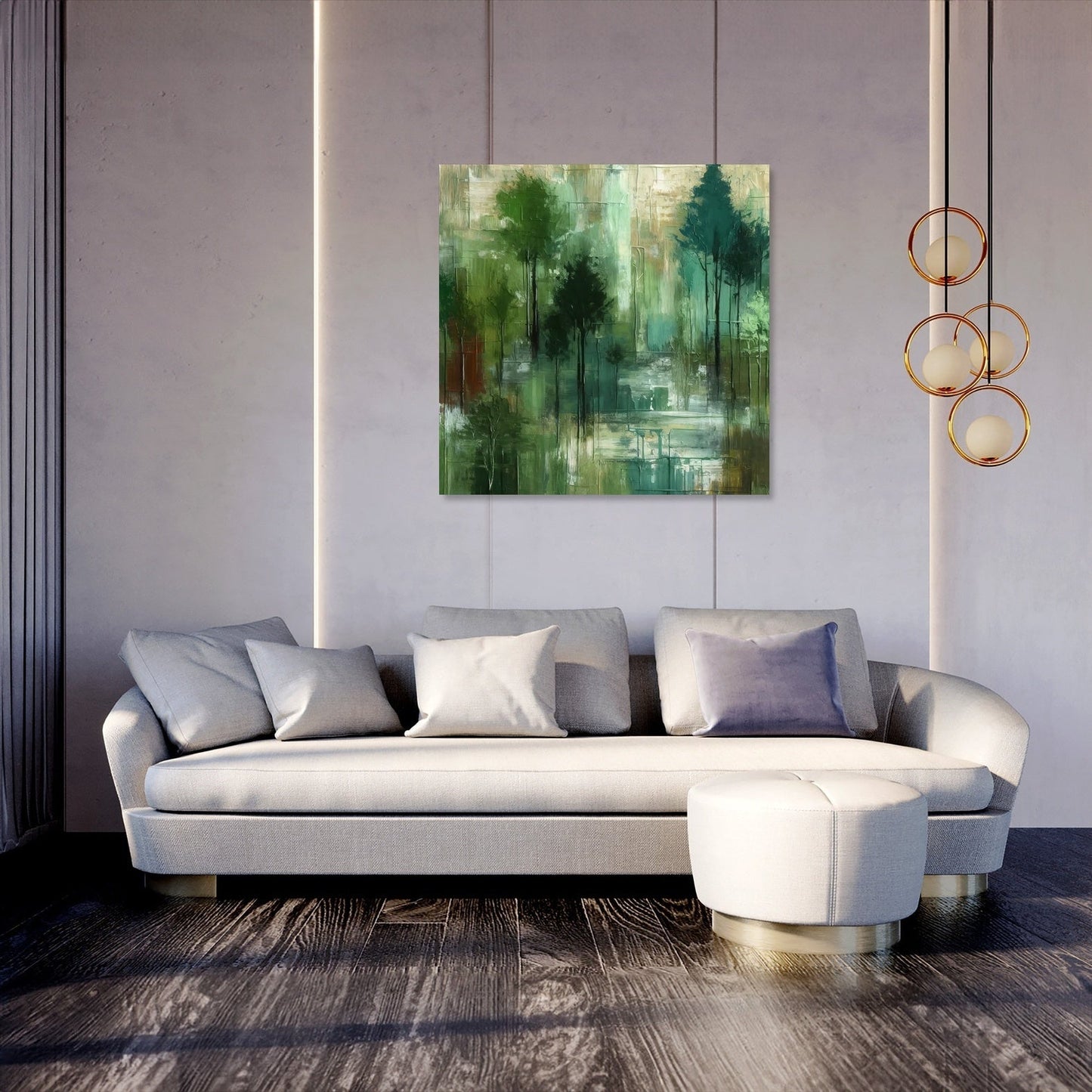 Verdant Mystery Canvas