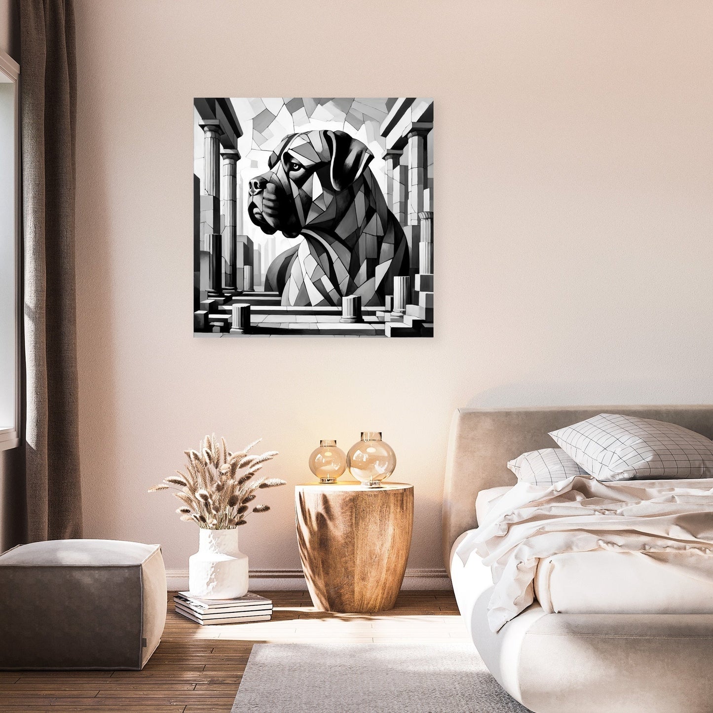 Echoes of the Past Bullmastiff Canvas