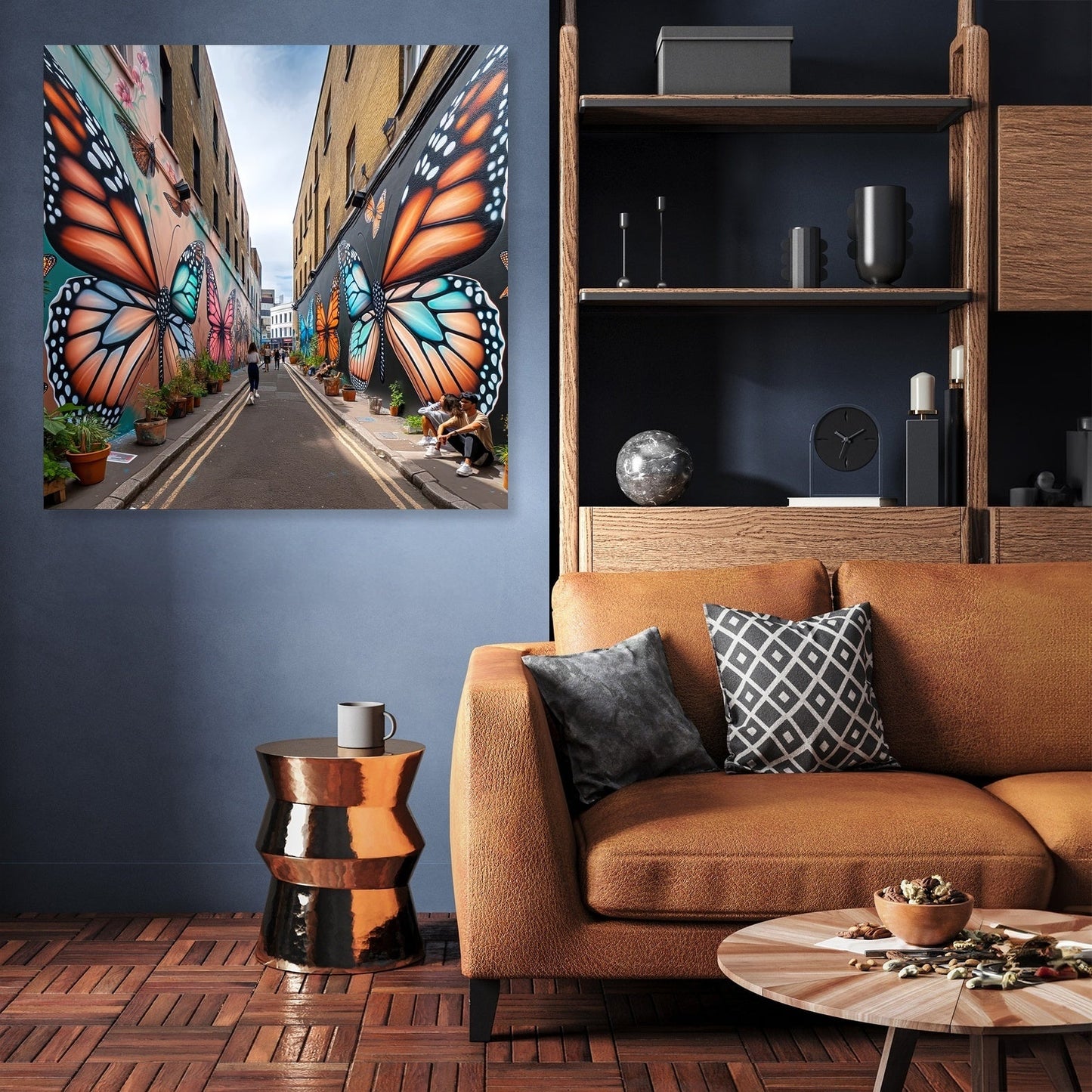 Butterfly Lane Canvas