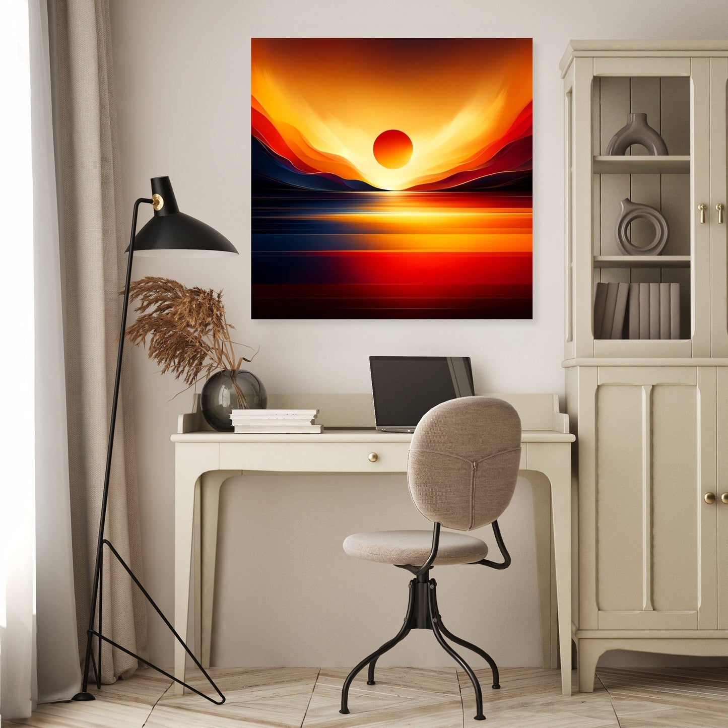 Sunset Simplicity Canvas