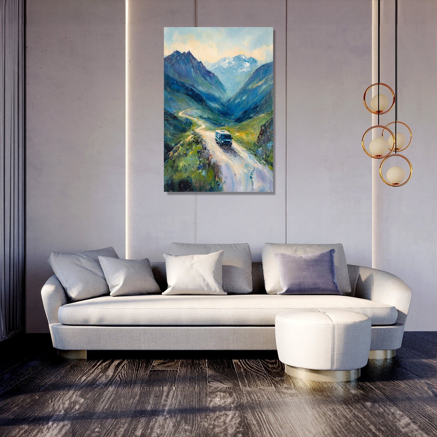 Wanderer's Journey Canvas