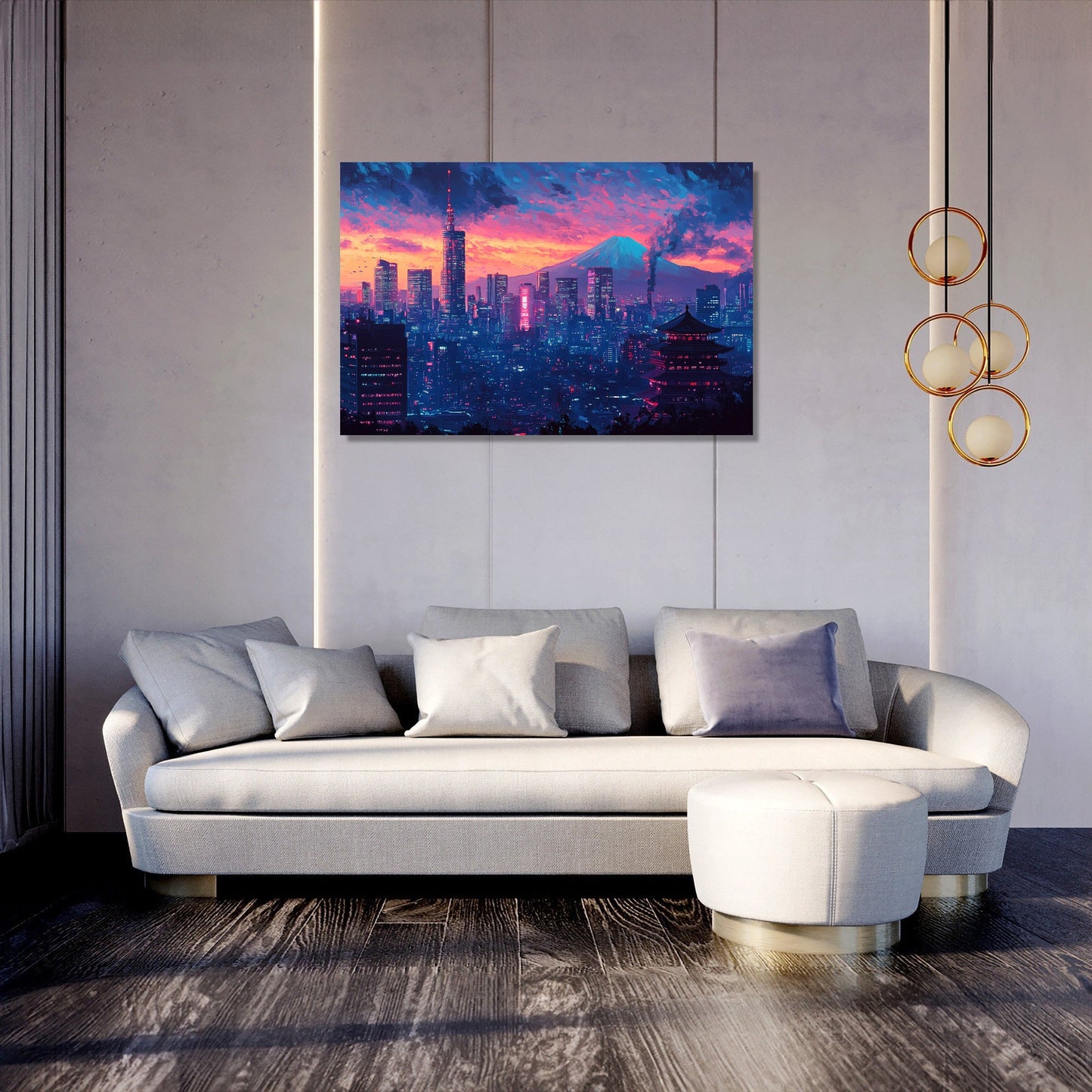 Tokyo Harmony Canvas